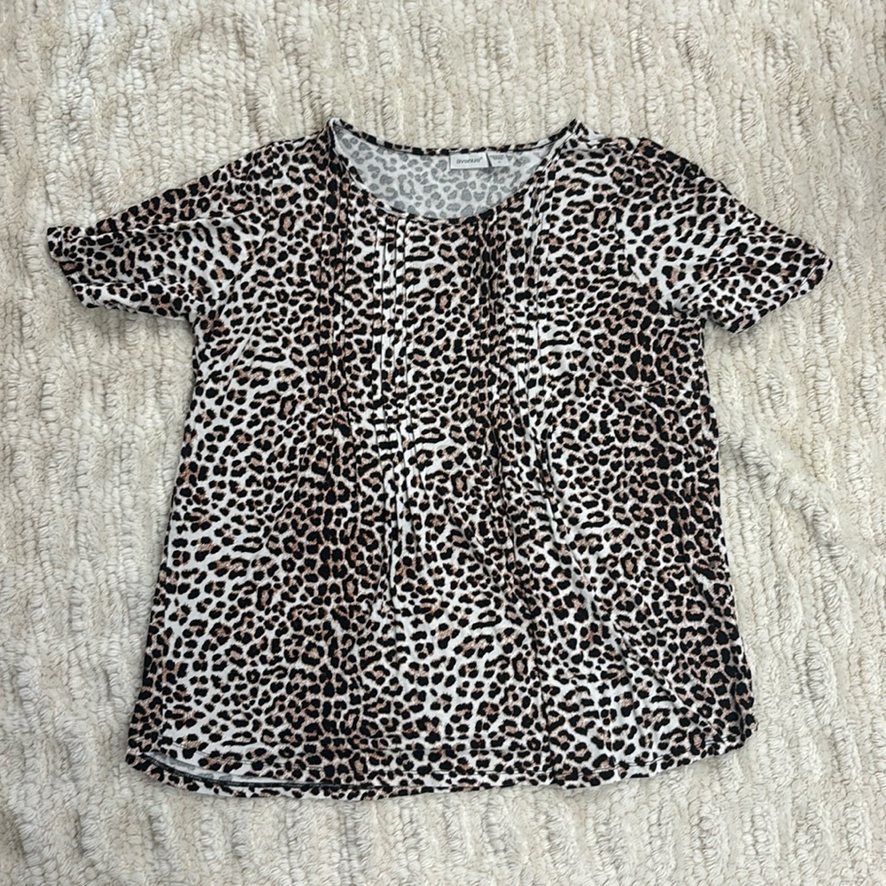 The Avenue Cheetah Print Shirt